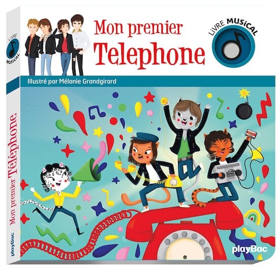 Livre Musical Mon Premier Téléphone   de PlayBac