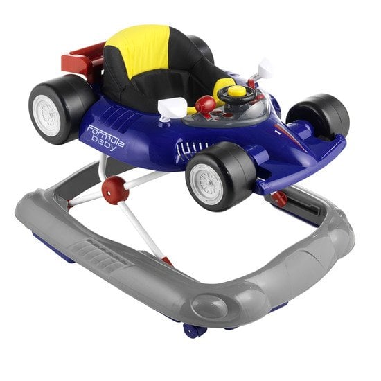 Trotteur voiture de course Bleu  de Formula Baby
