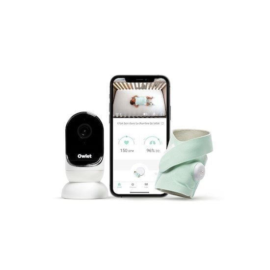 Babyphone Monitor Duo Smart Sock 3 + Camera HD   de Owlet