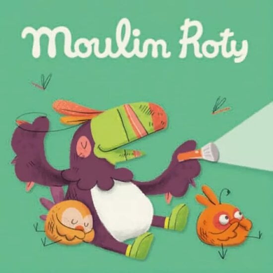 Dans la jungle Boîte de 3 disques pour lampe à histoires   de Moulin Roty
