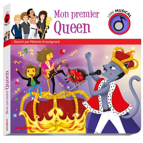 Livre muscial Mon premier Queen   de PlayBac