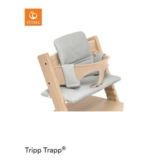 Coussin de chaise Tripp Trapp® Classic gris nordique  de Stokke®