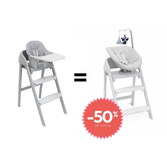 Offre Chicco : Pour l'achat d'une chaise Crescendo, le siège newborn est à -50%   de Chicco