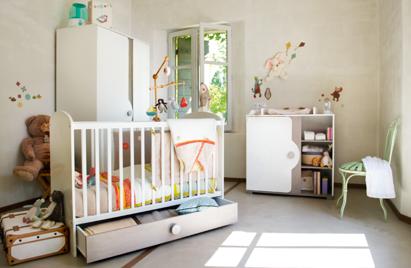 Espaces de rangement dans la chambre de bébé - Aubert