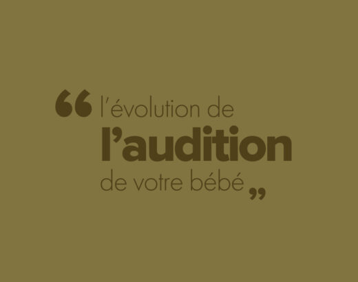 L'évolution de l'audition de votre bébé