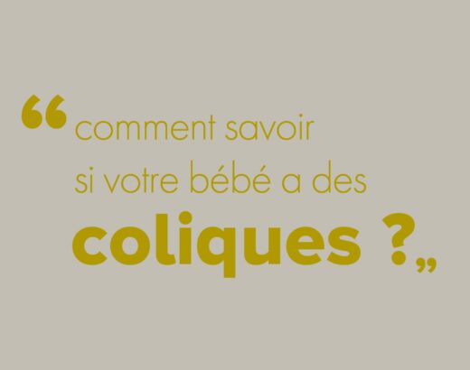 Que faire en cas de colique