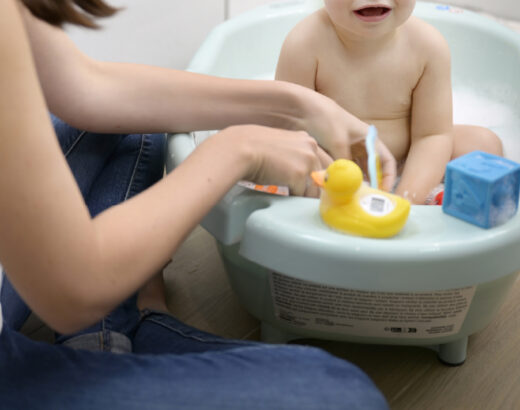 Toilette de bébé 0-6 mois