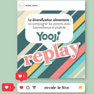 🎥 Live Aubert x @yooji_baby_food | Replay disponible !
 
On a parlé d’un sujet qui concerne tous les jeunes parents : la diversification alimentaire 🍽️
Comment accompagner bébé dans cette grande étape avec bienveillance, praticité et plaisir ?
 
Aux côtés de Yooji, la marque française de baby food bio, nous avons partagé :
🥄 Les bases d’une diversification sereine
🥕 Des astuces concrètes pour faire découvrir les goûts pas à pas
🪑 Et les indispensables repas Aubert pour bien s’équiper au quotidien
 
Plein de conseils simples et bienveillants pour vous aider à aborder cette étape en toute confiance 💛
 
➡️ Regardez le replay dès maintenant et enregistrez ce post pour le garder sous la main au moment de la diversification de votre bébé 👶
 
💚 BON PLAN YOOJI :
👉 10 € offerts dès 49 € d’achat sur le site yooji.fr avec le code LIVEAUBERTYOOJI
Code exclusif valable jusqu’au 16 novembre seulement
 
Pssst... Pour encore plus de conseils et d’astuces, rendez-vous sur les blogs Yooji et Aubert 💻
 
#Aubert #Yooji #Live #DiversificationAlimentaire #RepasBebe #ParentsSereins #BebeGourmand #ConseilsParents #TeamParents #Replay #Astuces #Famille #partage