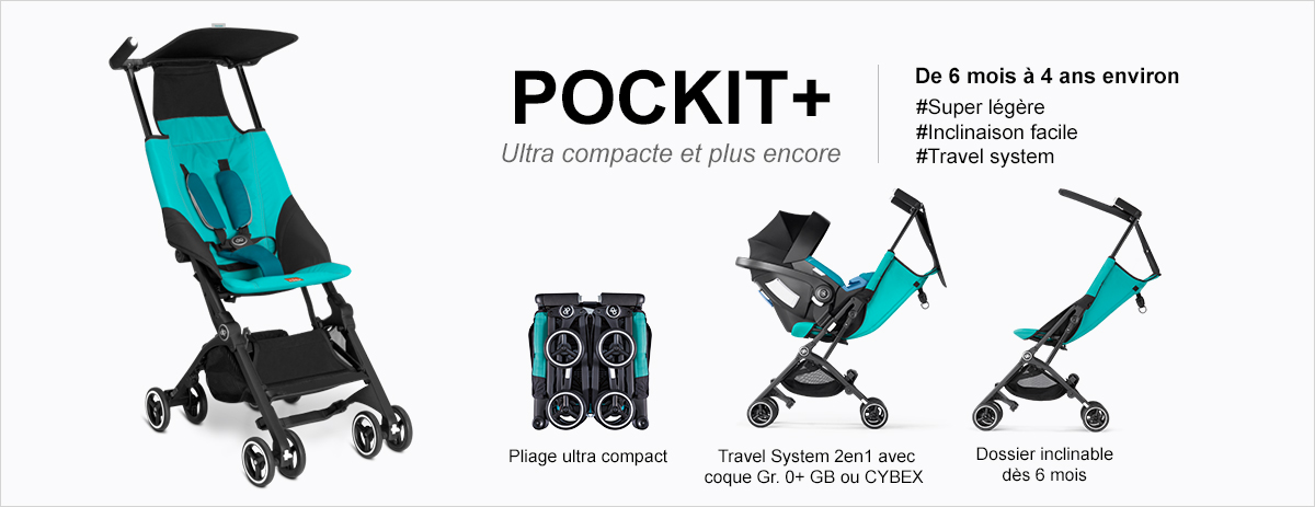 Poussette pockit discount de goodbaby