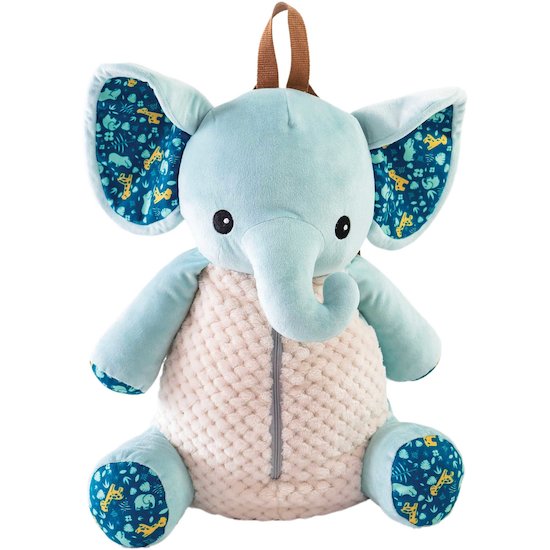Zanimo sac à dos (range-pyjama) Éléphant  de Domiva