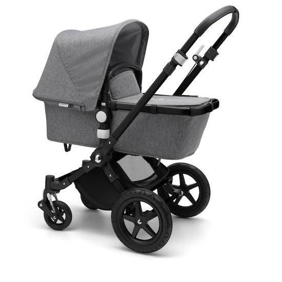 Poussette Cameleon 3+ Nacelle Noir/Gris chiné  de Bugaboo Poussette Cameleon 3+ Nacelle Noir/Gris chiné  de Bugaboo