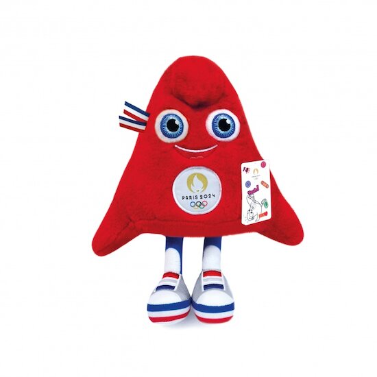 Jeux Olympiques 2024 Peluche Mascotte Olympique de Doudou et Compagnie,  Peluches : Aubert