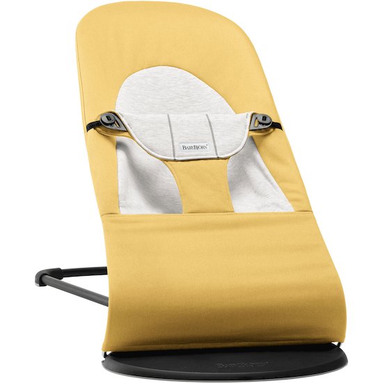 Transat Balance Soft Jaune/Gris, Coton/Jersey  de BabyBjörn