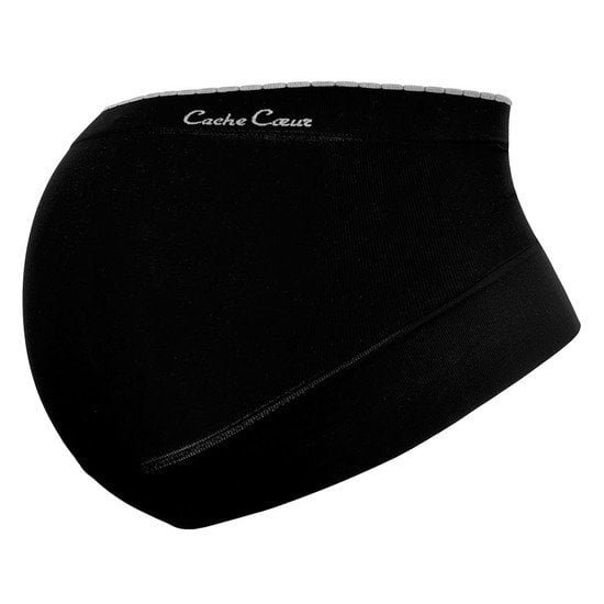 Ceinture de grossesse Illusion Noir XL de Cache Coeur