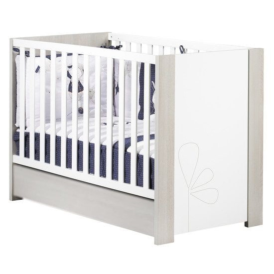 New Opale lit 60x120 Frêne Motifs  de Sauthon Baby's Sweet Home