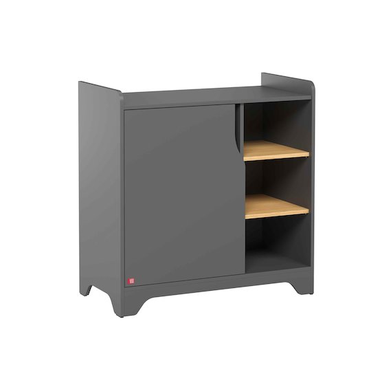 Leaf Commode + plan à langer Graphite  de Vox Leaf Commode + plan à langer Graphite  de Vox