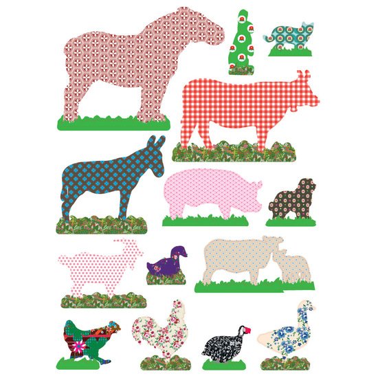 Planche de stickers 50 x 70 cm