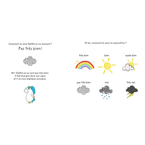 Les émotions de Gaston Je boude  de Hachette Jeunesse