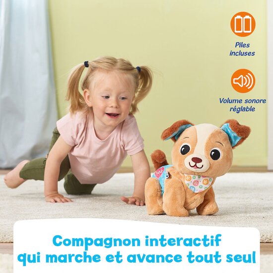Chiot interactif Toutou 1,2,3 suis-moi   de Vtech