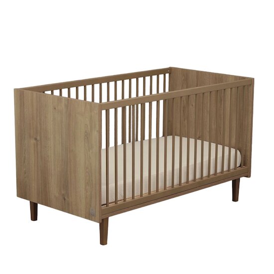 Mokka Lit bébé évolutif Little big bed Chêne / Mokka 70 x 140 cm de Sauthon Baby's Sweet Home Mokka Lit bébé évolutif Little big bed Chêne / Mokka 70 x 140 cm de Sauthon Baby's Sweet Home