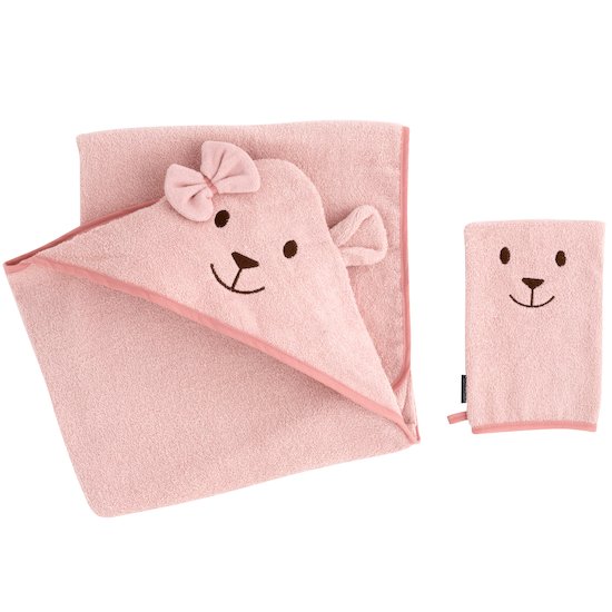 Coffret de bain ours Rose  de Aubert concept