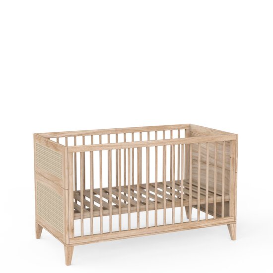 Nami Lit bébé Naturel 70 x 140 cm de Théo Nami Lit bébé Naturel 70 x 140 cm de Théo