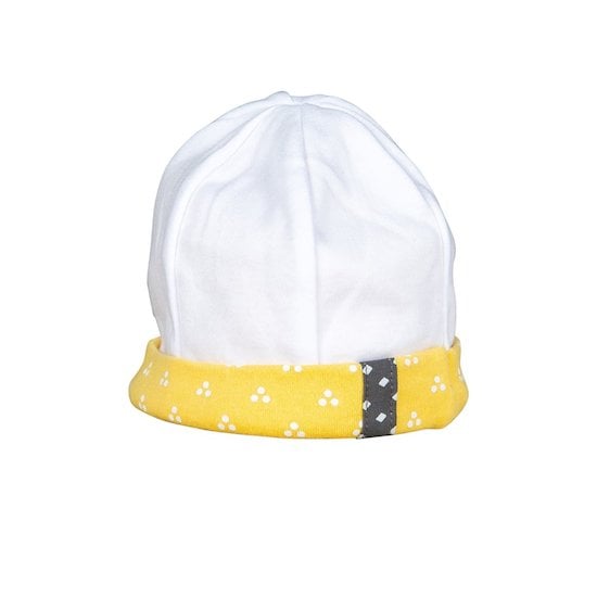 Pluche et Pompon bonnet Jaune Naissance de Sauthon Baby's Sweet Home