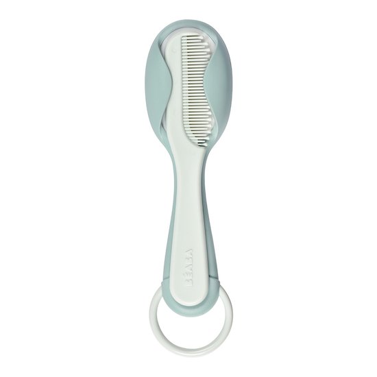 Peigne et brosse Airy Green  de Béaba