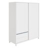 Olli Armoire 2 portes + 2 tiroirs