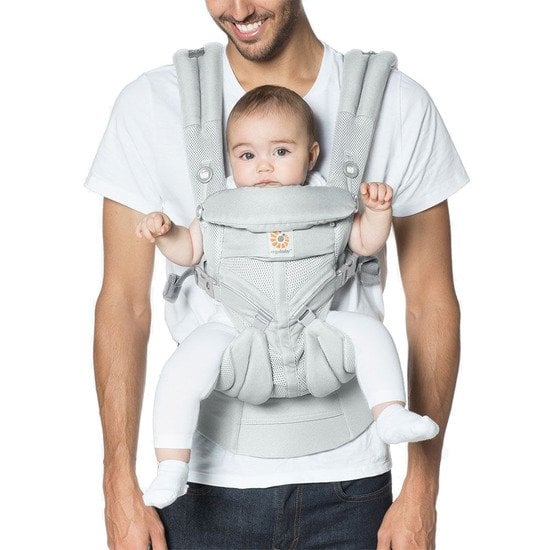 Porte-bébé Omni 360 cool air mesh Gris Perle  de Ergobaby Porte-bébé Omni 360 cool air mesh Gris Perle  de Ergobaby