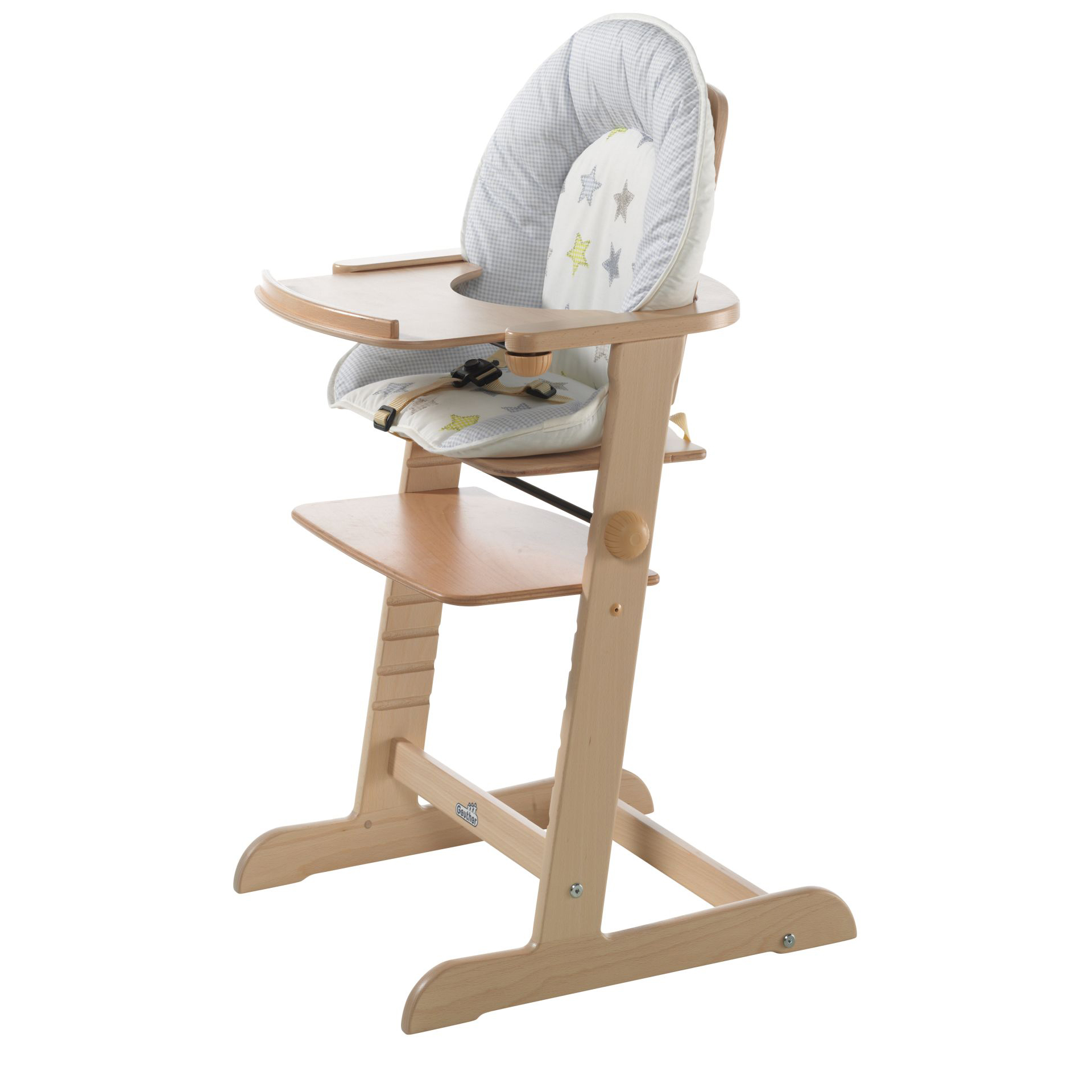 Chaise haute Family Naturel de Geuther, Chaises hautes évolutives  Aubert