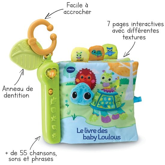 Livre toudoux des Loulous - Baby Loulous   de Vtech