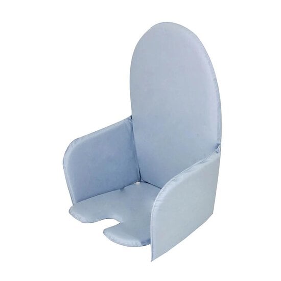 Coussin de Chaise Universel PVC Bleu/Gris 28 x 38 cm de Babycalin, Coussins  de chaise : Aubert