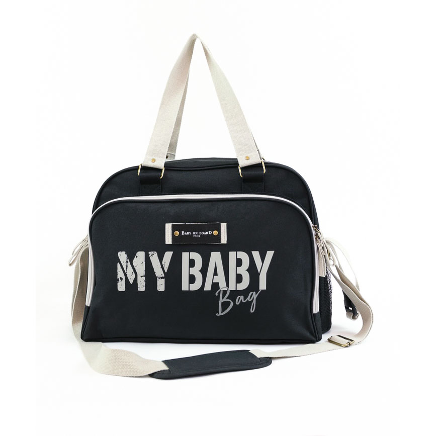 Sac a langer hotsell noir et or