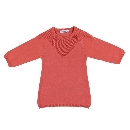 Robe tricot collection Bord de mer Rouge 24 mois de Noukies