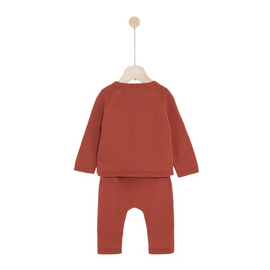 Milk Caramel Ensemble tricot Marron  de Marèse Milk Caramel Ensemble tricot Marron  de Marèse