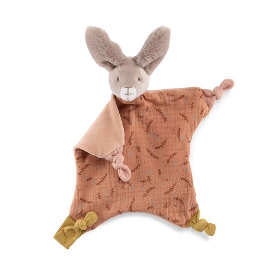 Trois petits lapins Doudou Lapin Argile  de Moulin Roty