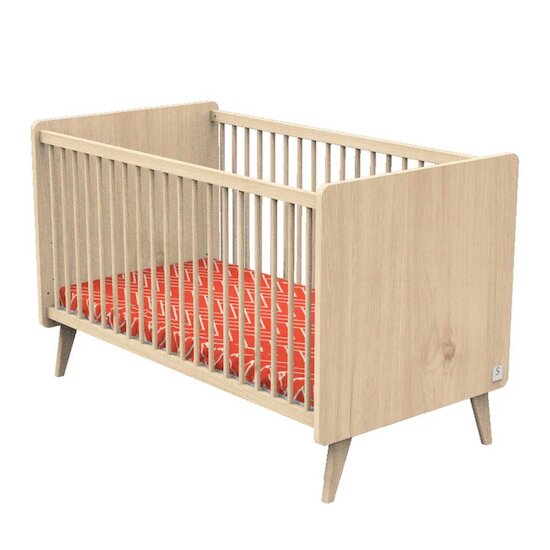 Arty Lit bébé évolutif Chêne suave 70 x 140 cm de Sauthon Baby's Sweet Home Arty Lit bébé évolutif Chêne suave 70 x 140 cm de Sauthon Baby's Sweet Home