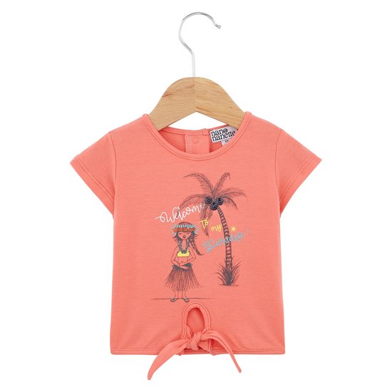 T-shirt n?ud collection Sunny Paradise Fille