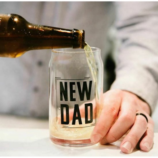 Verre à bière "New Dad"   de Pearhead
