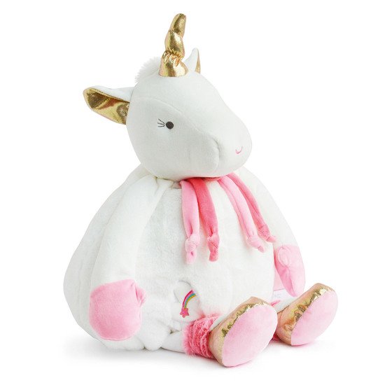 Licorne range pyjama 45cm Doré  de Doudou et Compagnie