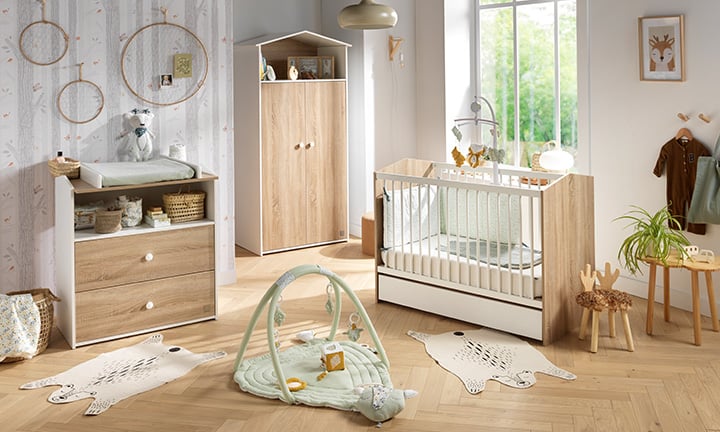 Chambre complète bébé blanche Royal