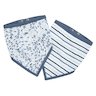 Lot de 2 bavoirs bandana