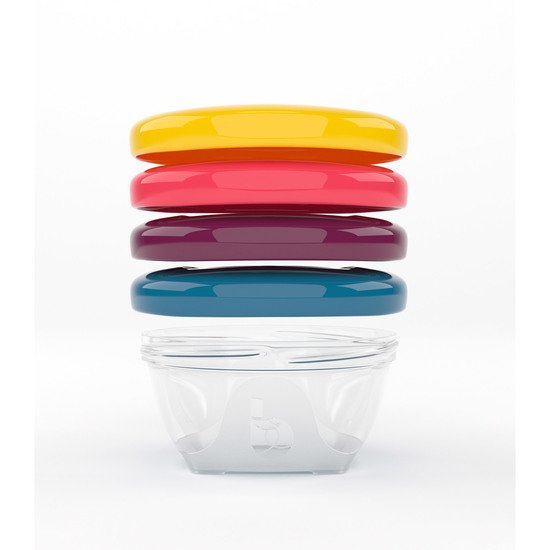Babybols Kit S Pots de Conservation Hermétiques 4x120 ml   de Babymoov