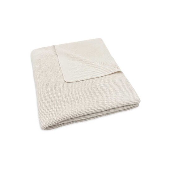 Couverture Basic Knit Oatmeal 100 x 150 cm de Jollein
