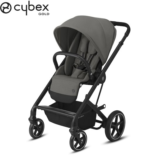 Poussette Balios S 1 Lux Châssis Black - Soho Grey de CYBEX, Poussettes  polyvalentes : Aubert Belgique