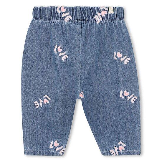 Pantalon en denim   de Billieblush Pantalon en denim   de Billieblush