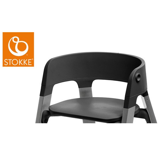 Steps™ assise chaise Noir  de Stokke®