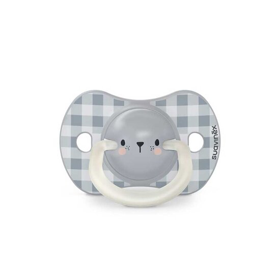 Lot de 2 sucettes phosphorescentes SX Pro Night&Day Ours  de Suavinex