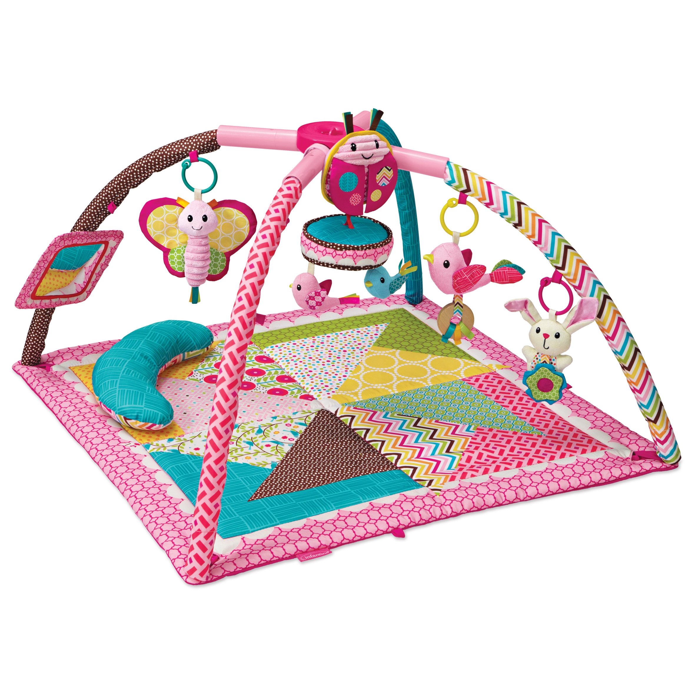  Tapis  de  jeu  Twist Fold Rose de  Infantino Tapis  d veil 